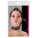 Біжутерія Cottelli Accessories чорна, вишита перлинами, 36 см