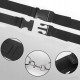 Комплект ременів та вуздечки БДСМ з наручниками для ліжка, секс-бондаж