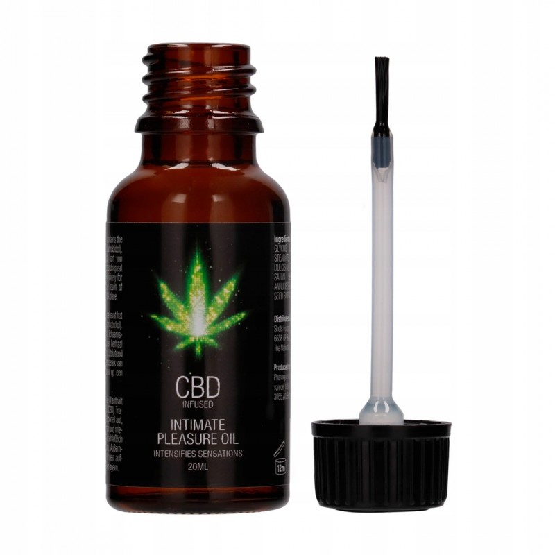 Масажна олія Pharmquests by Shots CBD Intimate Pleasure Oil 20 мл