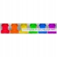Келих Kheper Games Rainbow Party 6 шт кольорові 44 мл