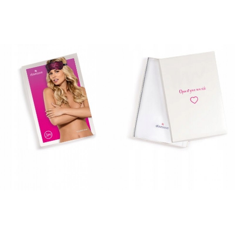 Тканинна маска для обличчя Obsessive RoseBerry, троянди та фіолетовий