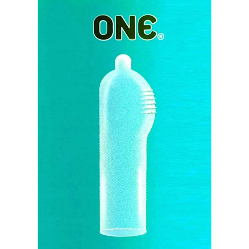 Презервативи ONE Pleasure Plus 12 шт. (подвійна насолода)