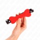 Силіконовий кляп KINK Red Ball 12 см - з ремінцем, 63x2 см