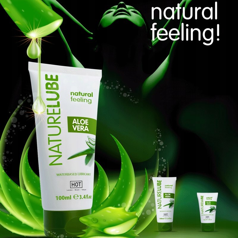 HOT Nature Lube на водній основі з Алое Вера