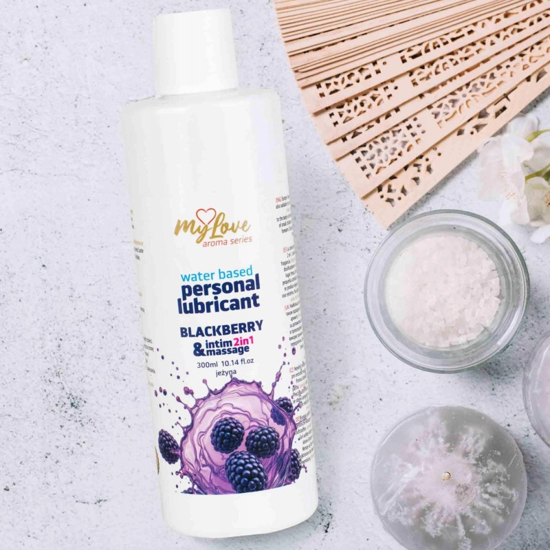 MyLove Aroma Series Інтимний та масажний гель 2в1 Ожина 300 мл