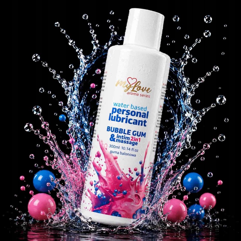 MyLove Aroma Series Інтимний та масажний гель 2в1 Жувальна гумка 300 мл
