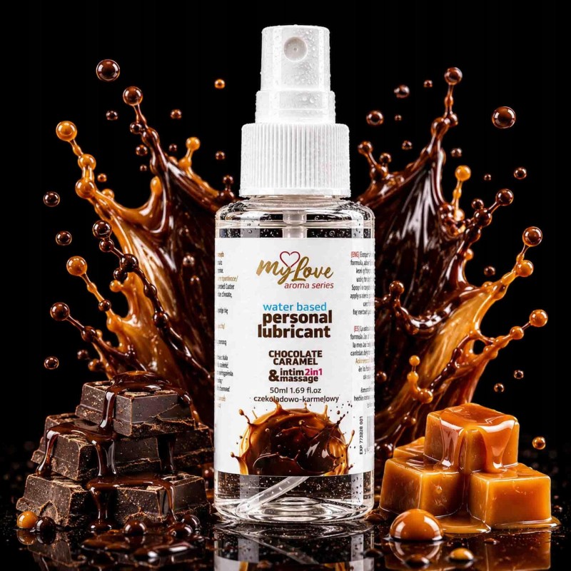 MyLove Aroma Series Інтимний та масажний гель 2в1 Шоколад Карамель 50 мл