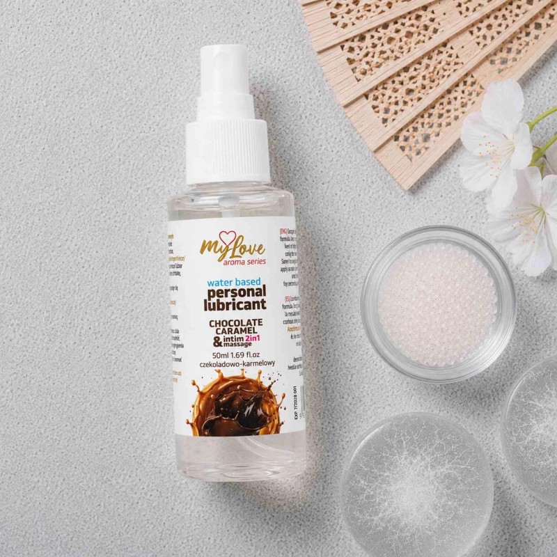 MyLove Aroma Series Інтимний та масажний гель 2в1 Шоколад Карамель 50 мл