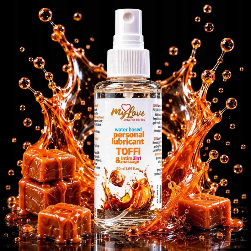MyLove Aroma Series Інтимний та масажний гель 2в1 Тофі 50 мл