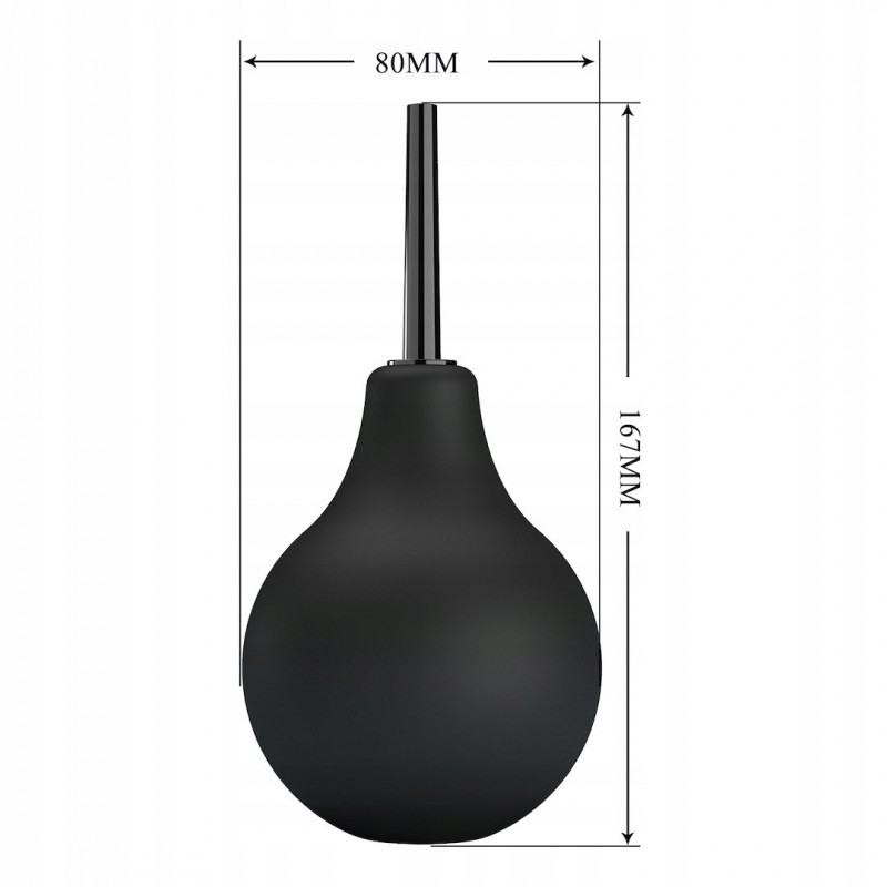 ГРУША MR PLAY SUPER POWER ANAL DOUCHE BLACK