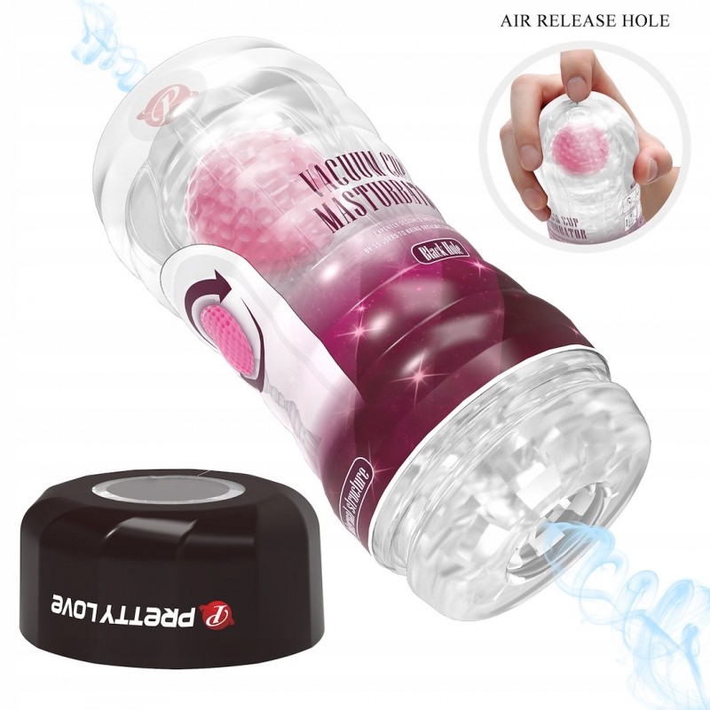 МАСТУРБАТОР PRETTY LOVE VACUUM CUP BLACK HOLE