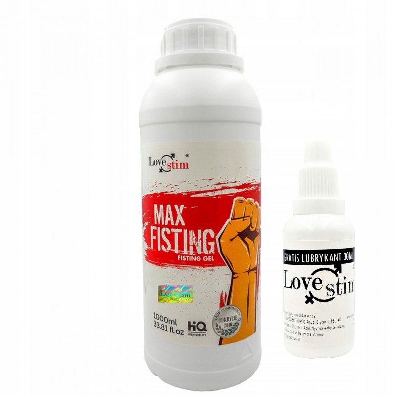 MAX FISTING GEL 1000 мл ГЕЛЬ ДЛЯ МАКСИМАЛЬНОГО ФІСТИНГУ