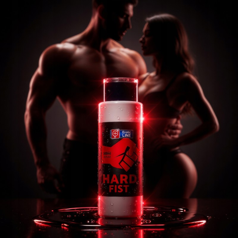 Інтимний гель Hard Fist для фістингу, анальний лубрикант на водній основі 300 мл