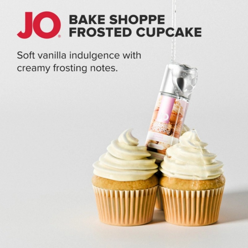 JO Bake Shoppe Frosted Cupcake Лубрикант на водній основі 60мл ванільний