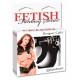 Fetish Fantasy Series Металеві наручники на зап'ястя Чорний