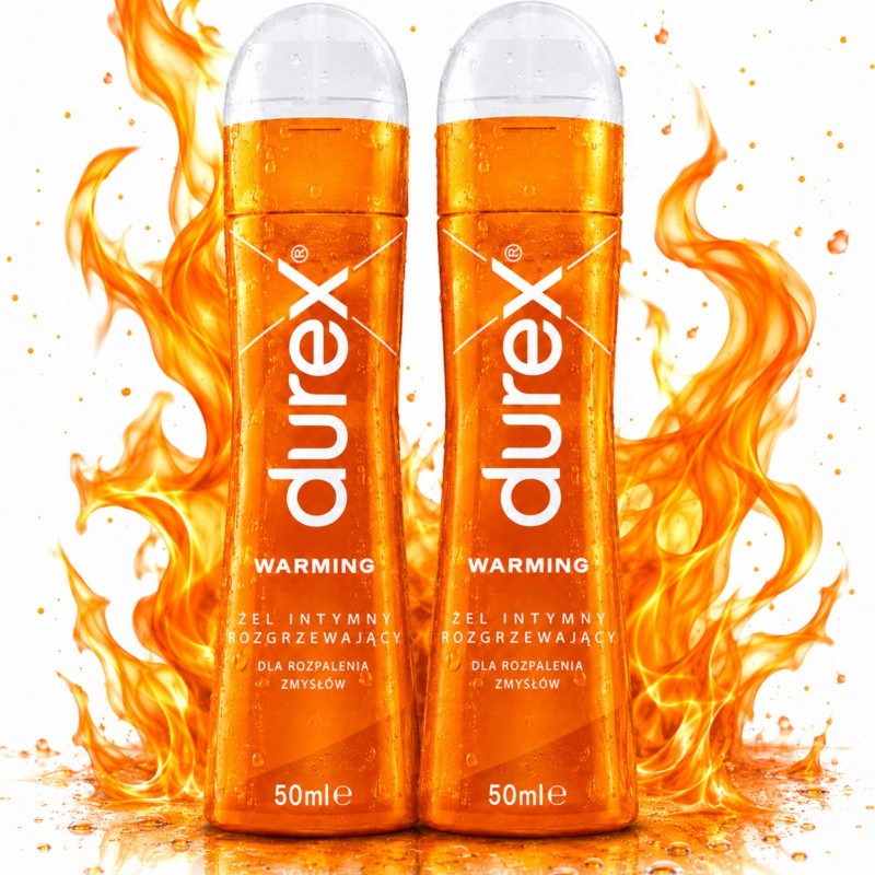 Набір лубрикантів DUREX WARMING TINGLING ORIGINALS для посилення відчуттів 6 x 50 мл
