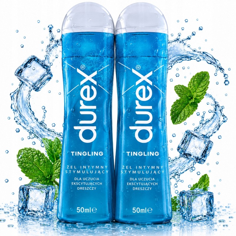 Набір лубрикантів DUREX WARMING TINGLING ORIGINALS для посилення відчуттів 6 x 50 мл