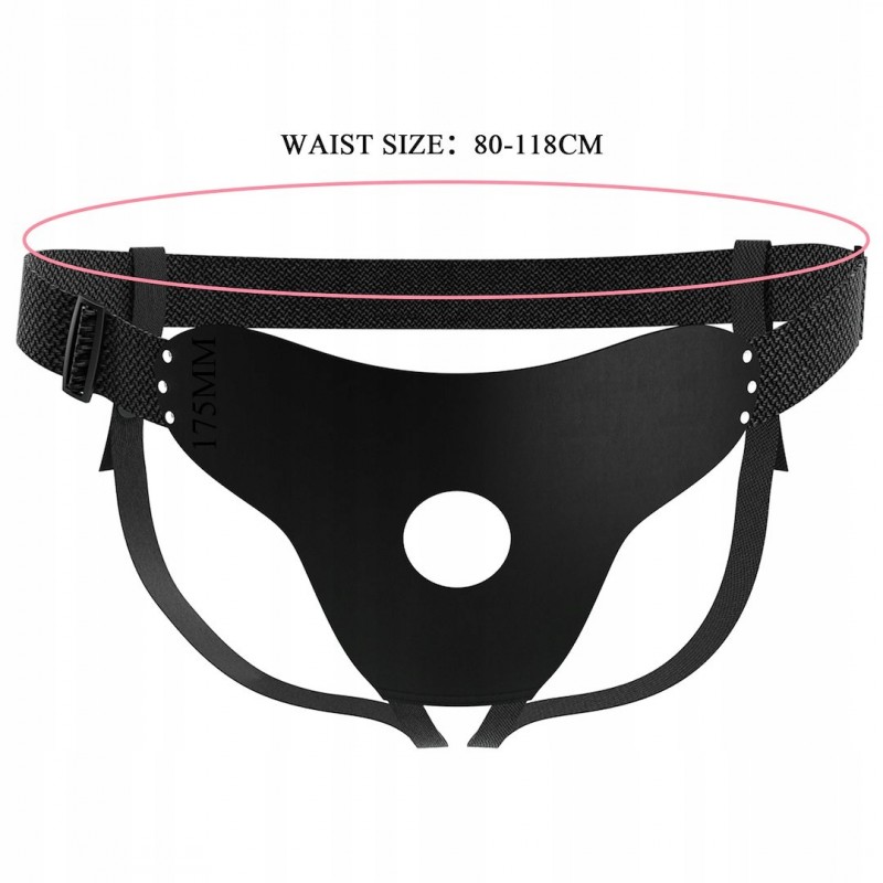 Універсальний ремінь strap-on + додатковий ремінь для великих стегон