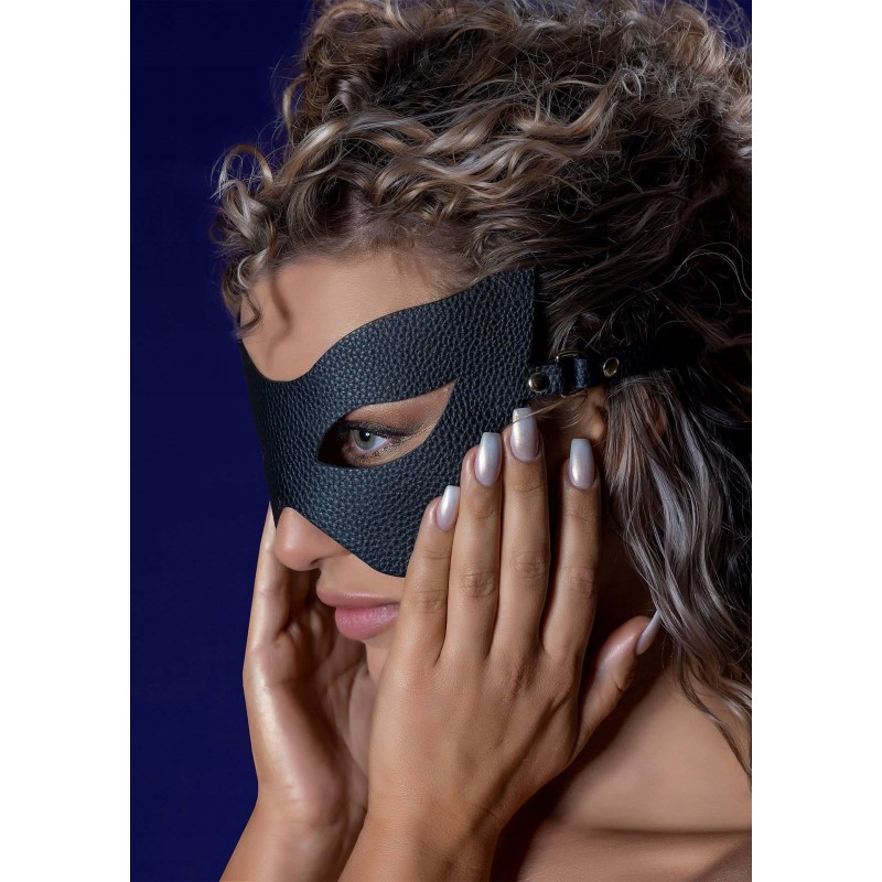 Чорна маска для кота