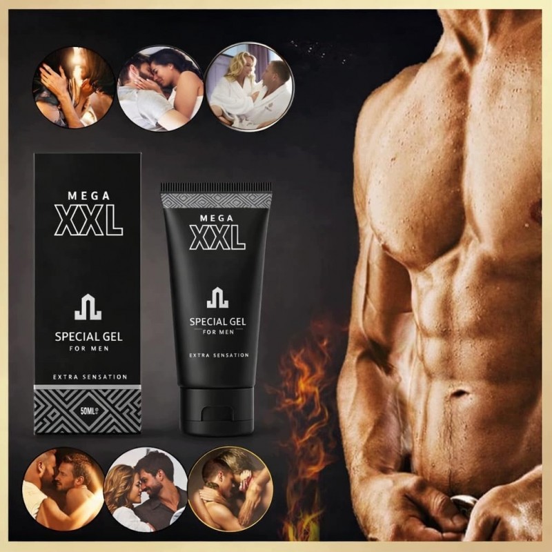 BEAUTYNATURAL MEGA XXL Інтимний гель для збільшення та потовщення пеніса 50 мл
