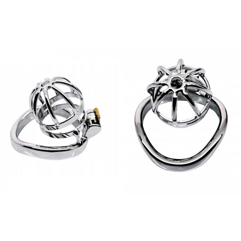 Пояс цнотливості Locked&Horny з ременем, клітка для відмови, кільце цнотливості 45 мм