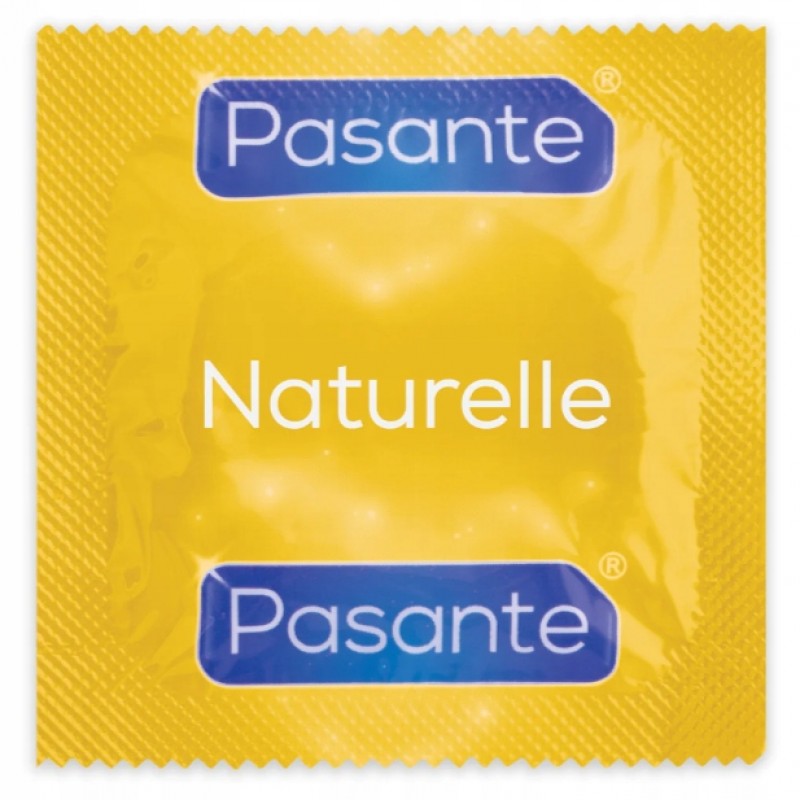 Презервативи Pasante Naturelle Набір 144 шт Класичні Латексні Зволожені