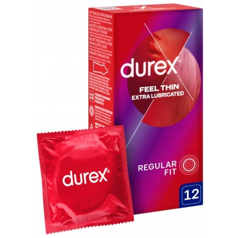 Презервативи DUREX Fetherlite Elite Extra Lubricated 24 шт. УЛЬТРАтонкі