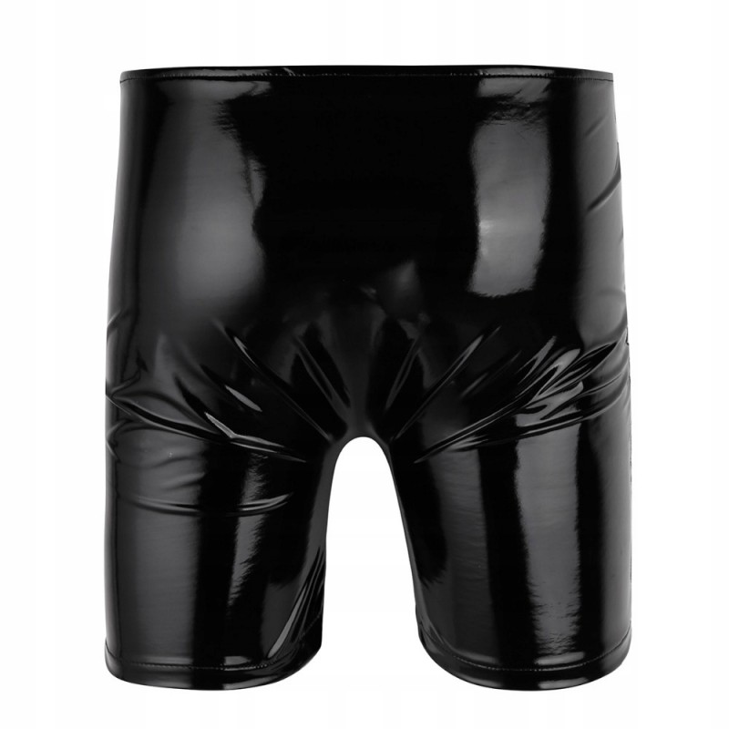 Чоловічі латексні боксерки з отвором Бермуди з діркою LATEX - XL