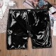 Чоловічі латексні боксерки з отвором Бермуди з діркою LATEX - XL