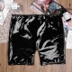 Чоловічі латексні боксерки з отвором Бермуди з діркою LATEX - XL
