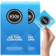 EXS Air Thin Супер Тонкі Зволожені Презервативи Приталені 24 шт Набір